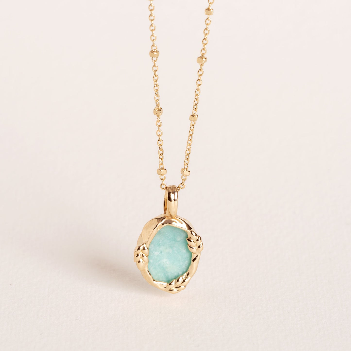 Pendentif Poppi - Amazonite