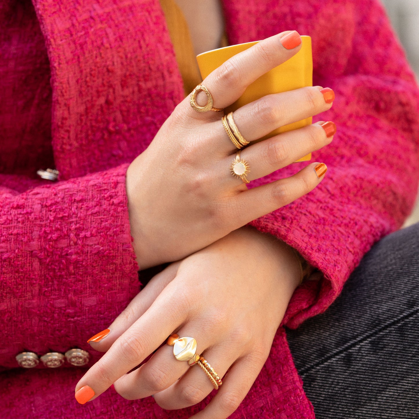 Bague Blanchette - nacre