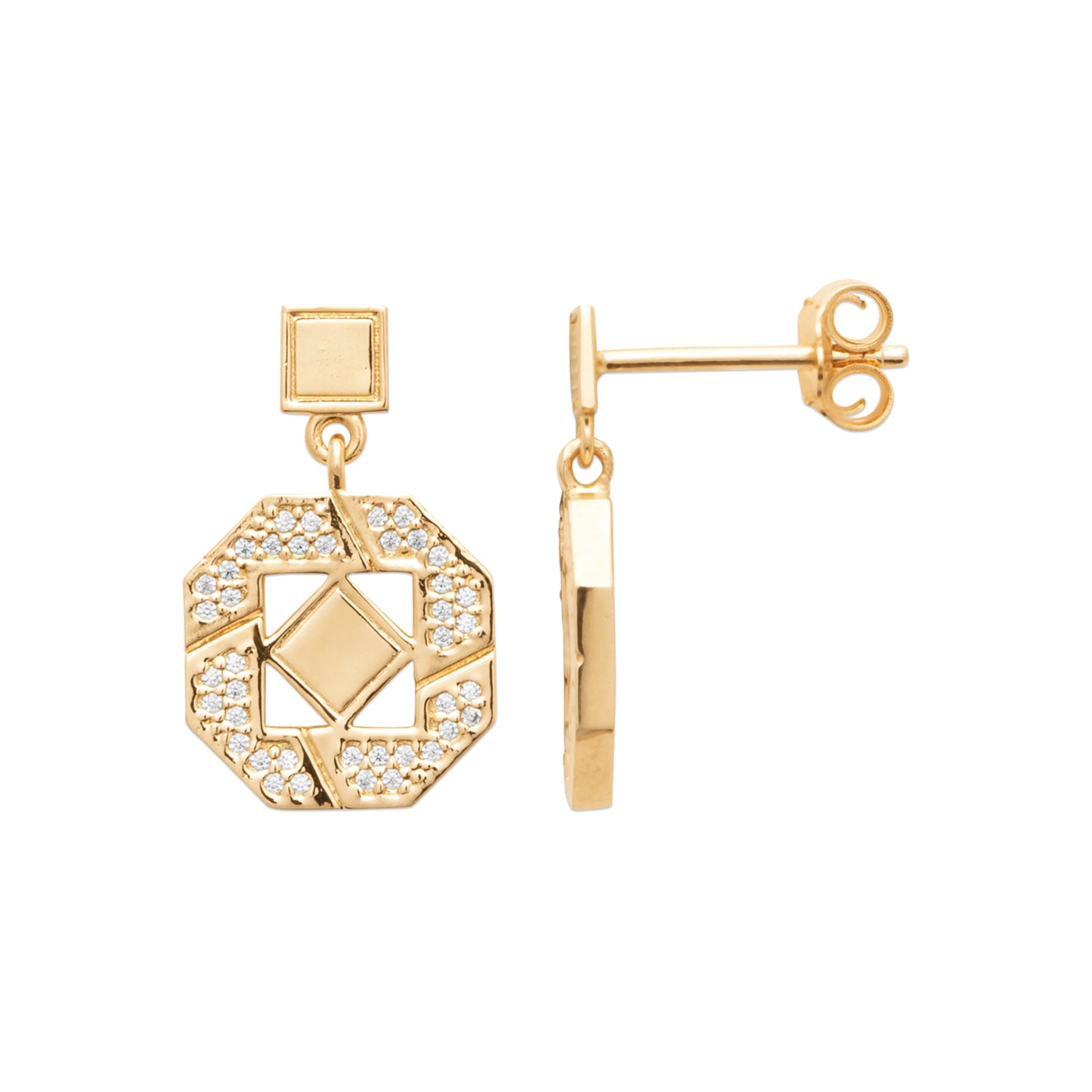 Boucles d'oreilles Luméa