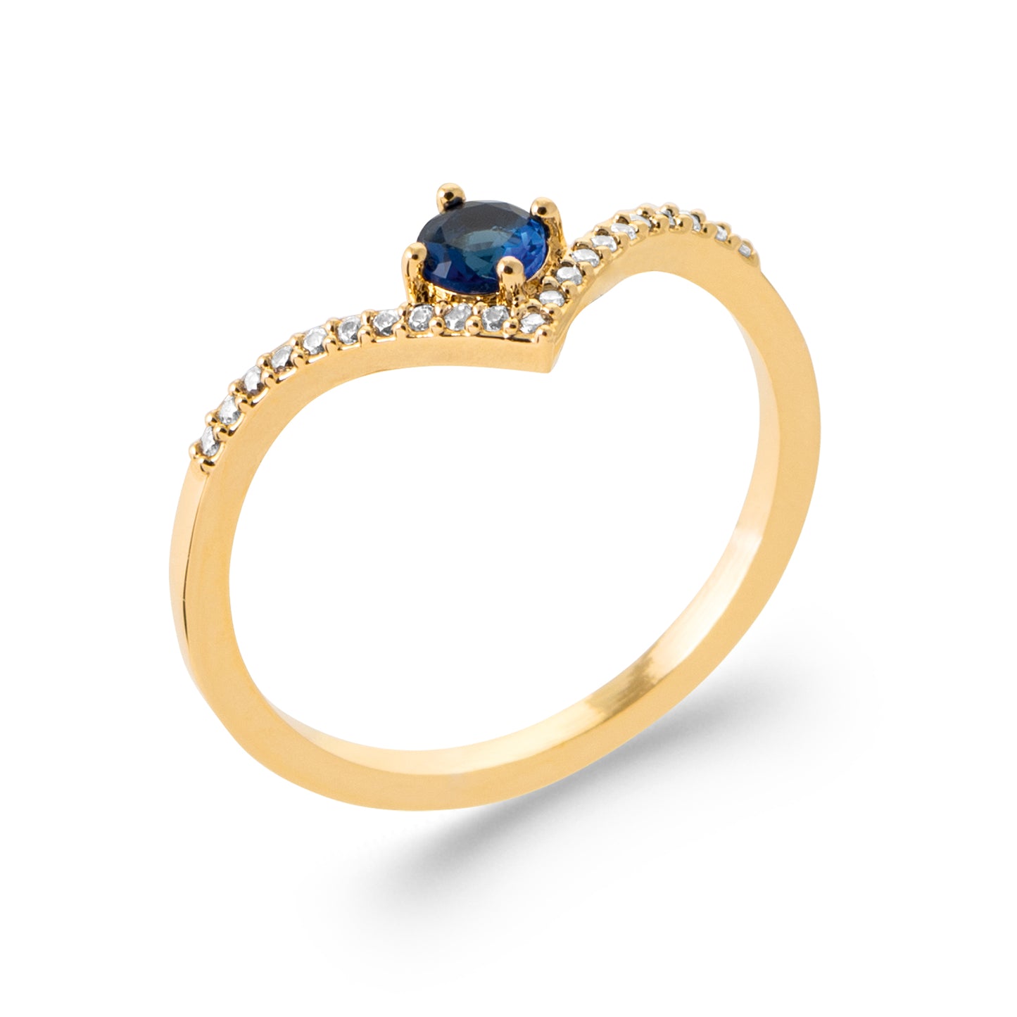 Bague Myrelis - bleu