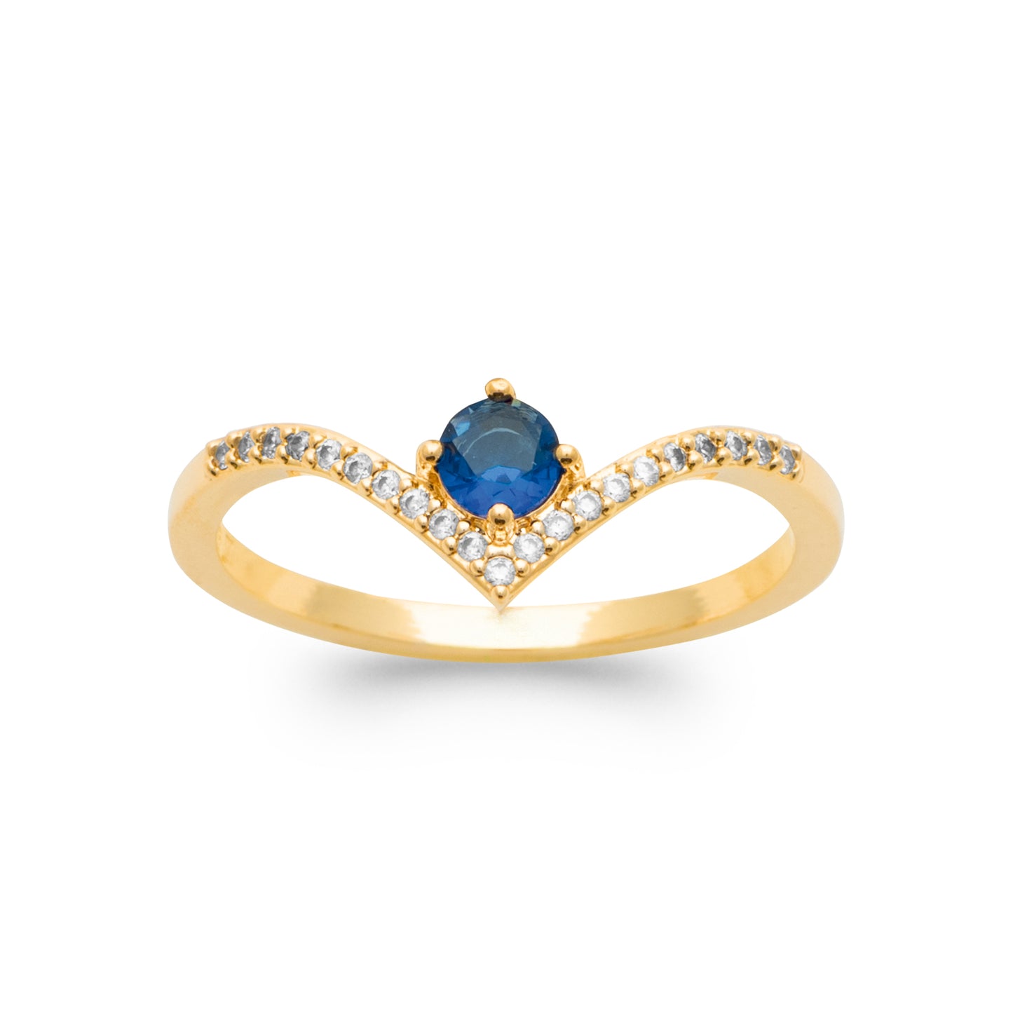 Bague Myrelis - bleu