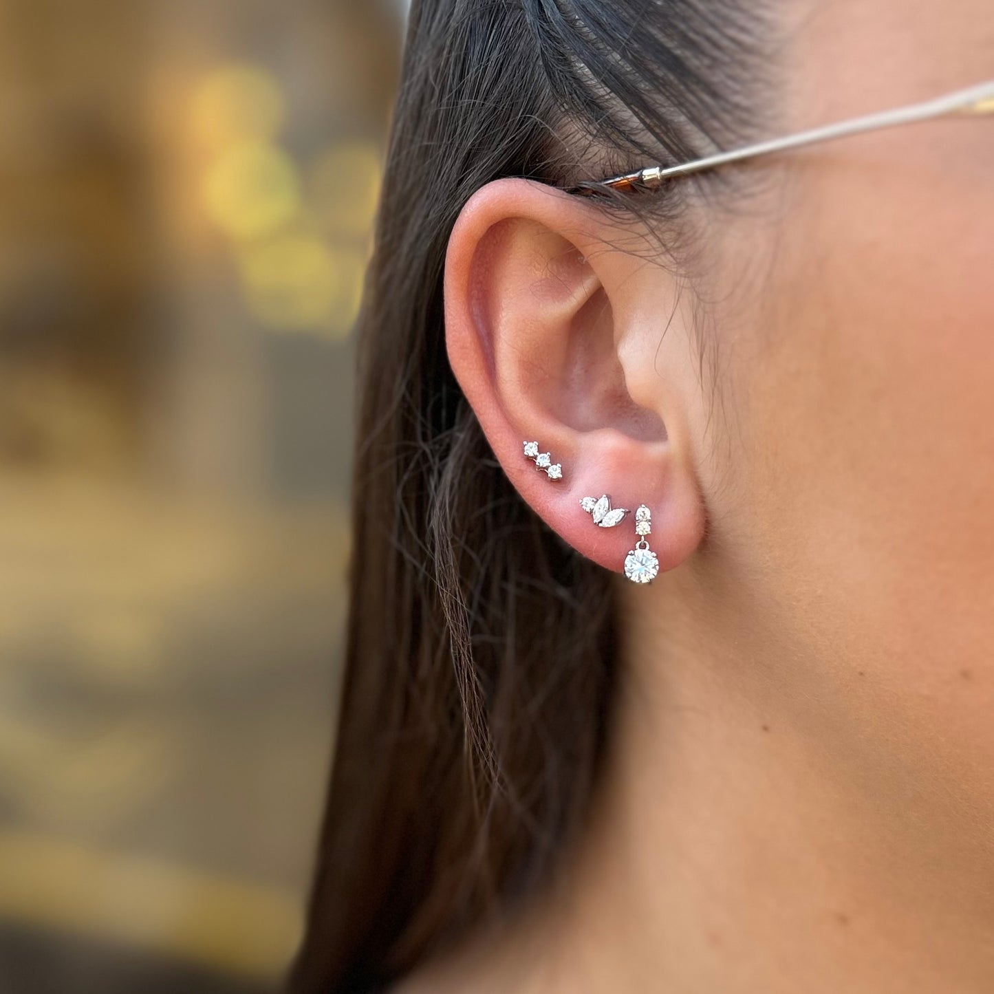 Boucles d'oreilles Lilaé