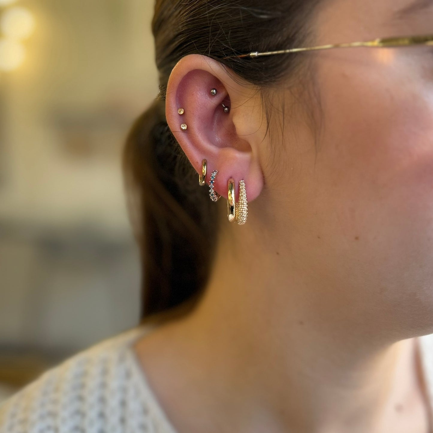 Boucles d'oreilles Réa
