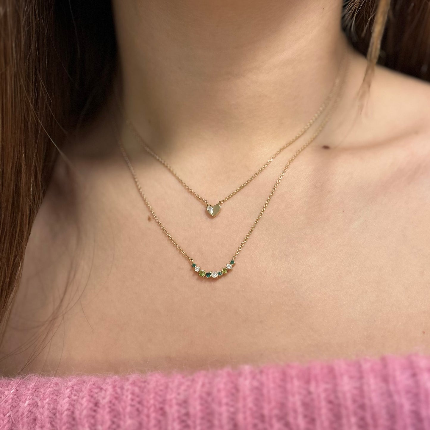 Collier Madelia - vert