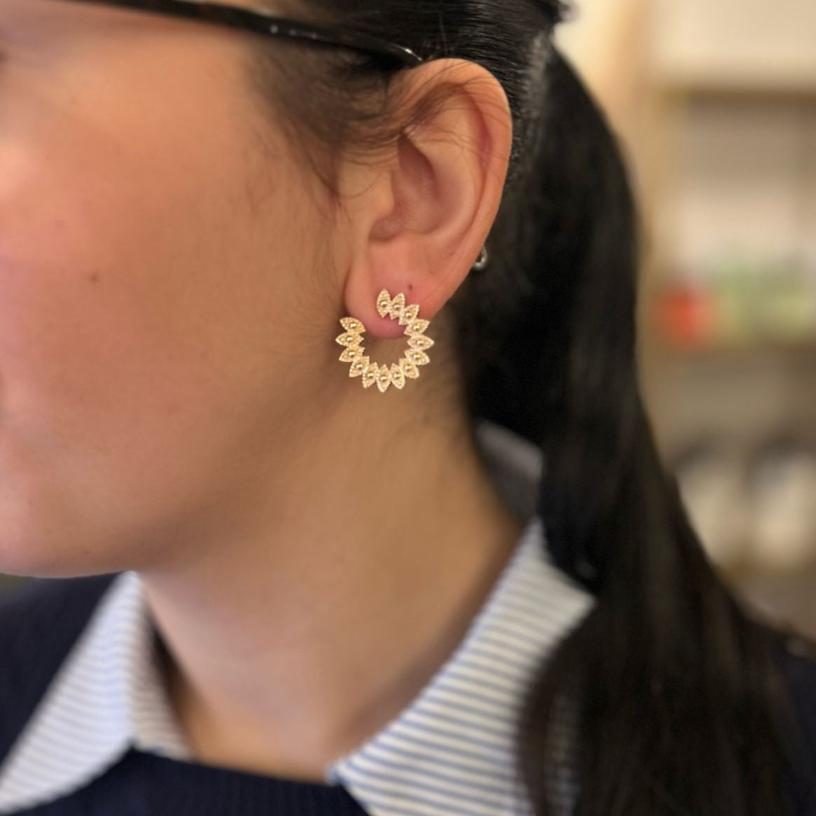 Boucles d'oreilles Erosine