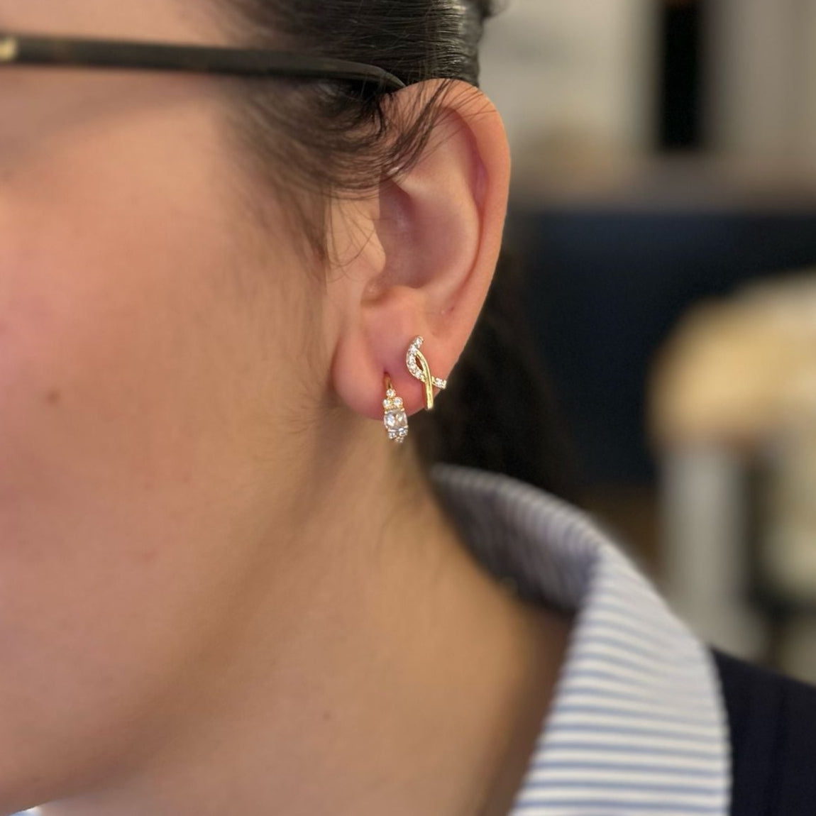 Boucles d'oreilles Elvanys