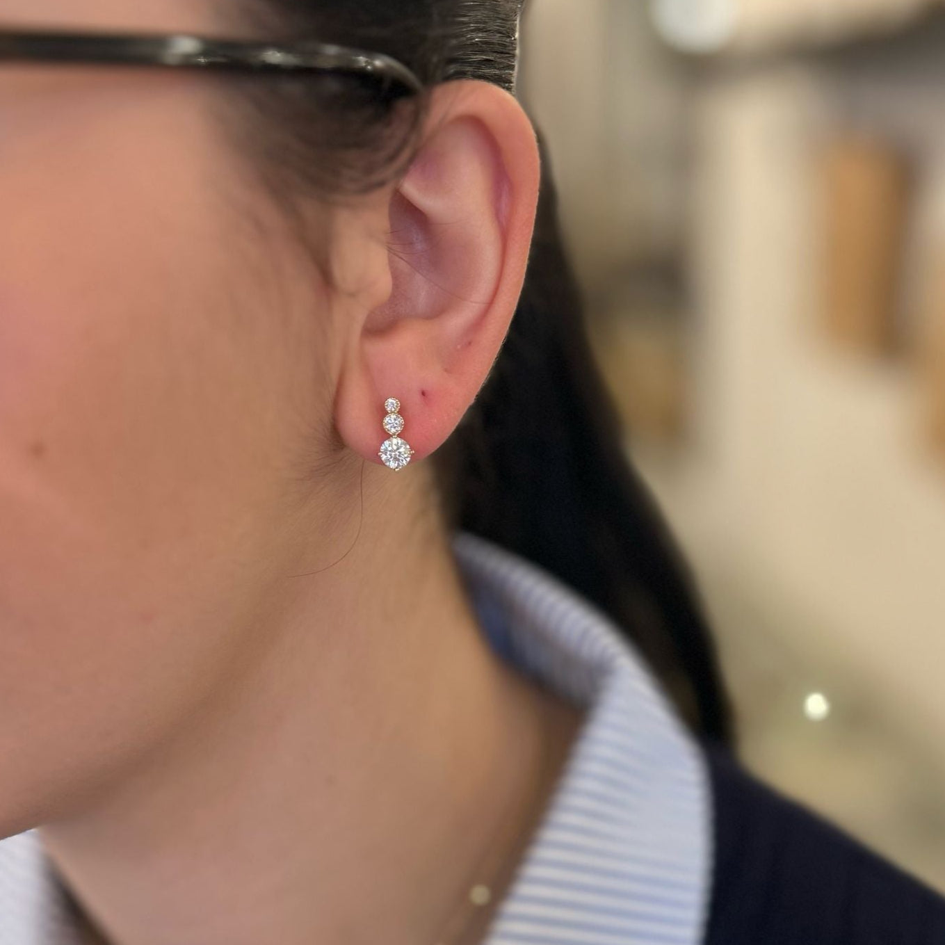 Boucles d'oreilles Rhéane