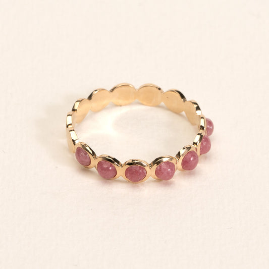 Bague Mimi - rhodonite