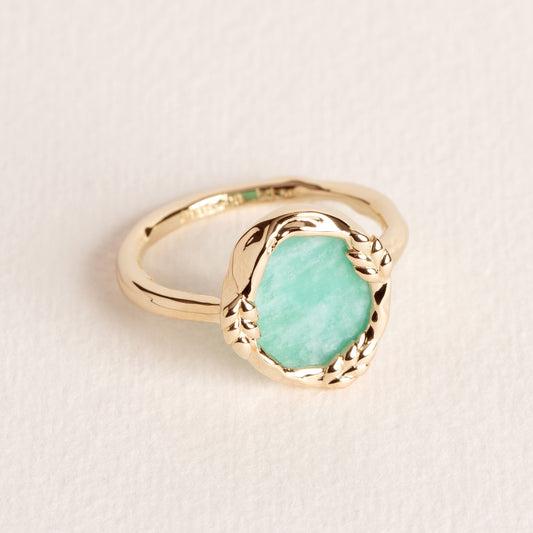 Bague Poppi - amazonite