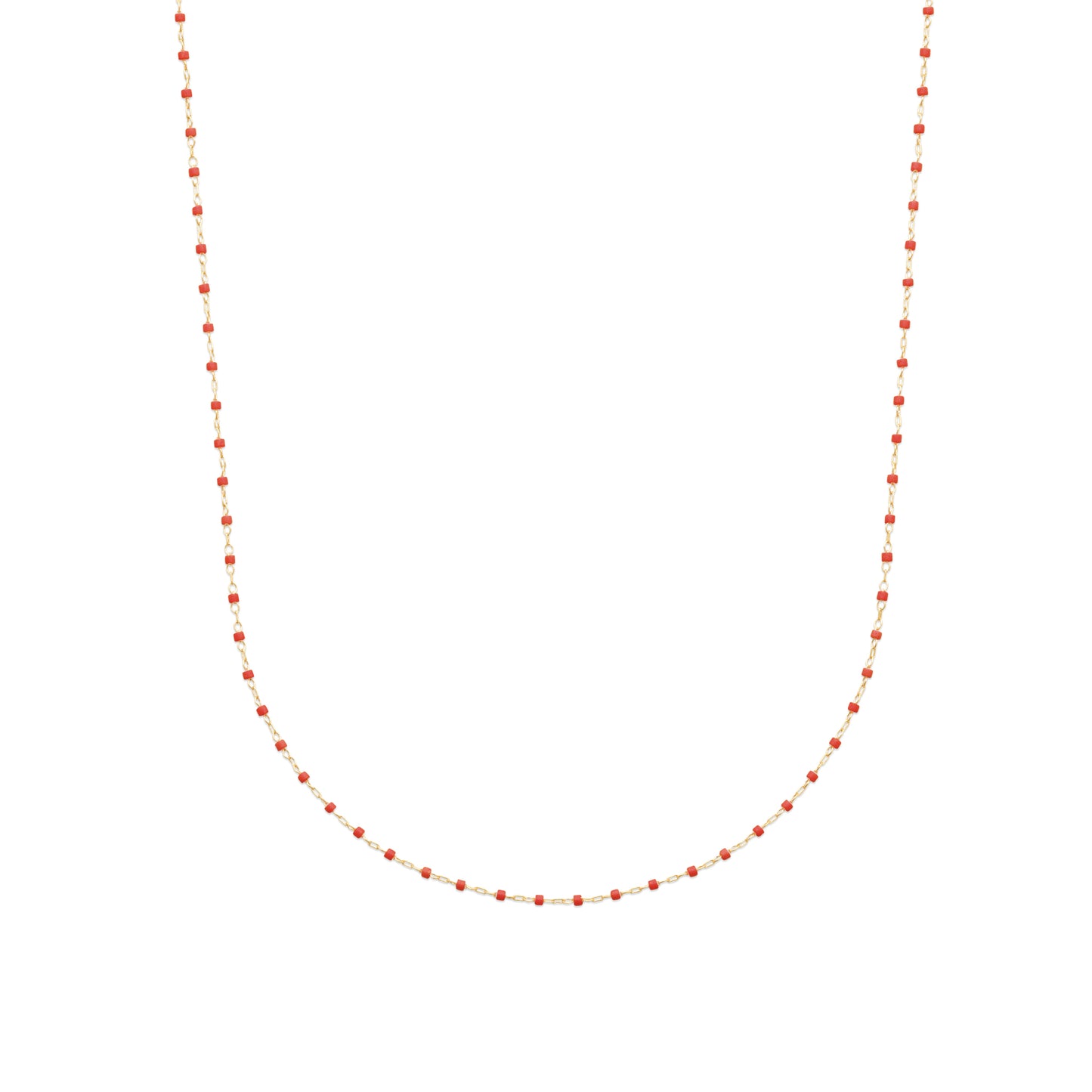 Collier Meryl - rouge