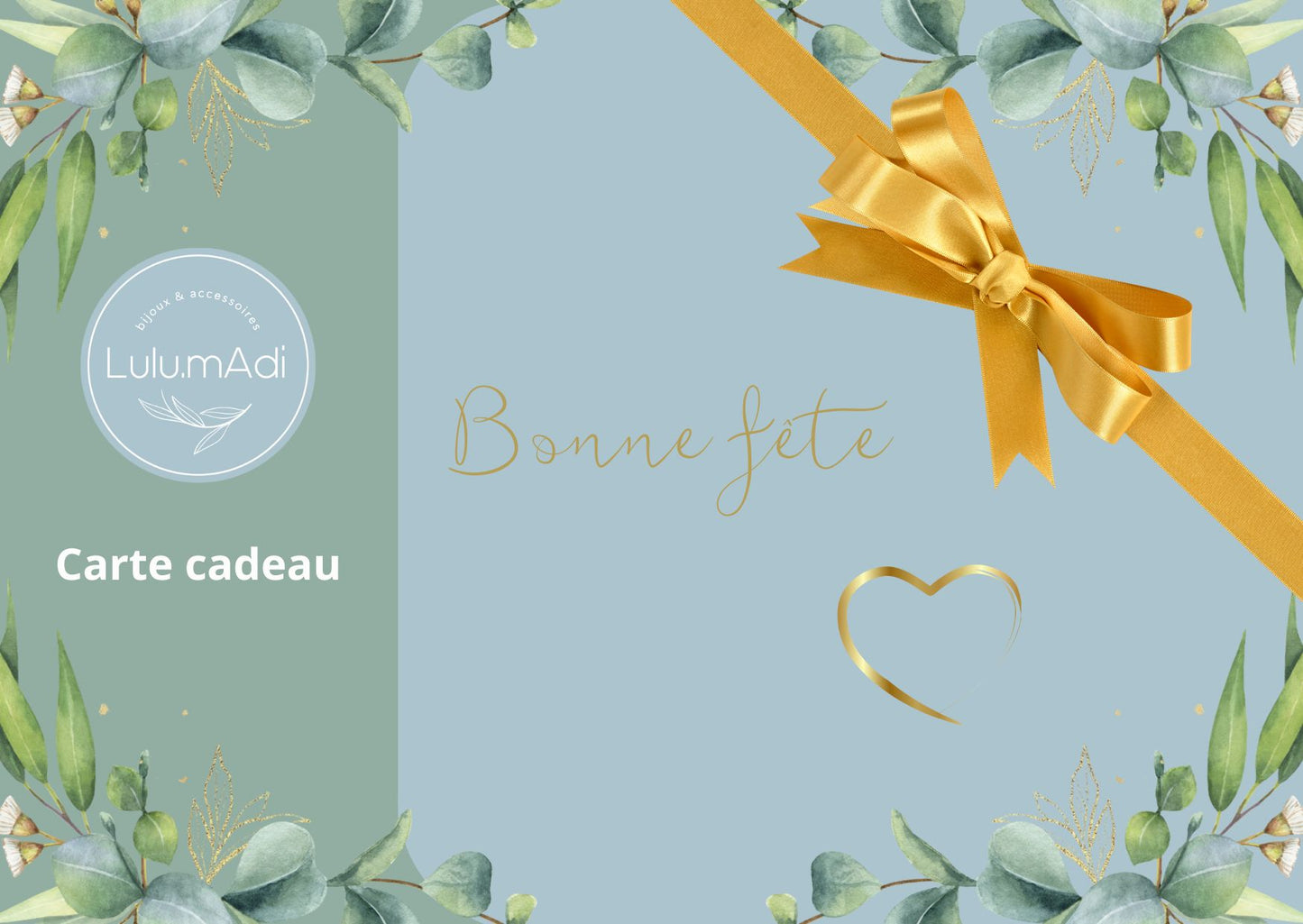 e-carte cadeau