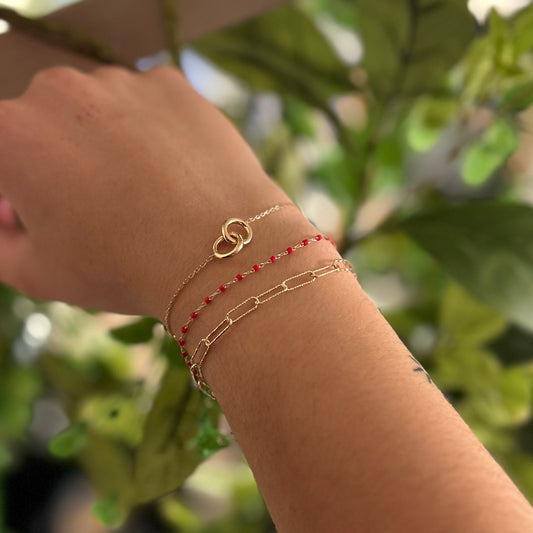 Bracelet Meryl - rouge